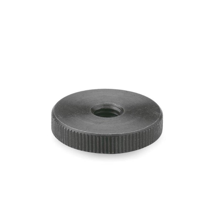 J.W. Winco DIN467-M3 Flat Knurled Nut 467-M3